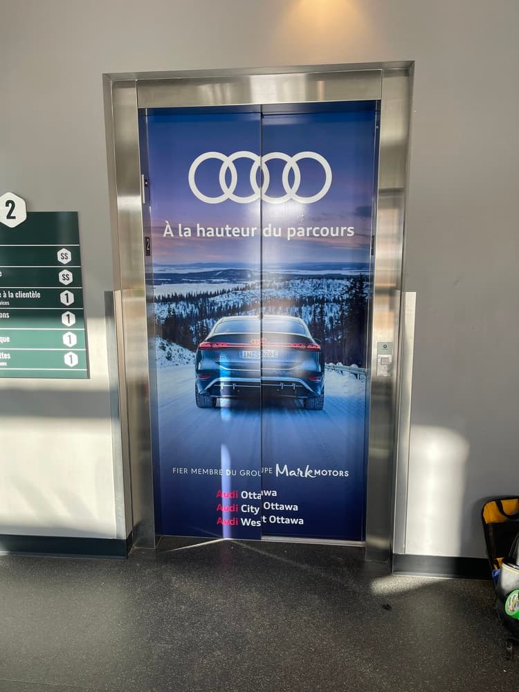 Branded commercial display Ottawa