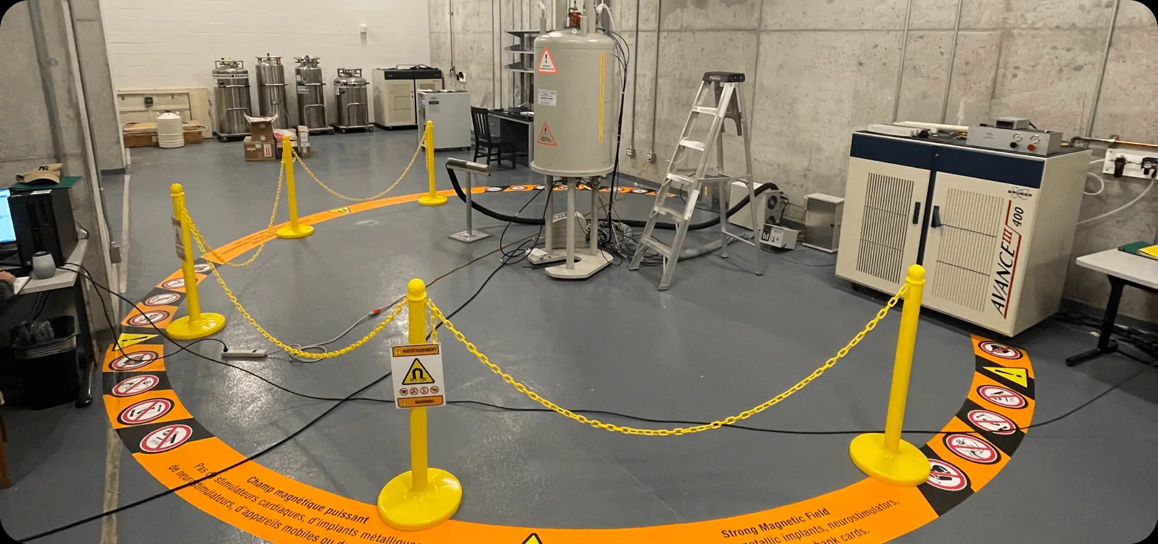 Floor safety graphics wayfinding Ottawa industrial facility