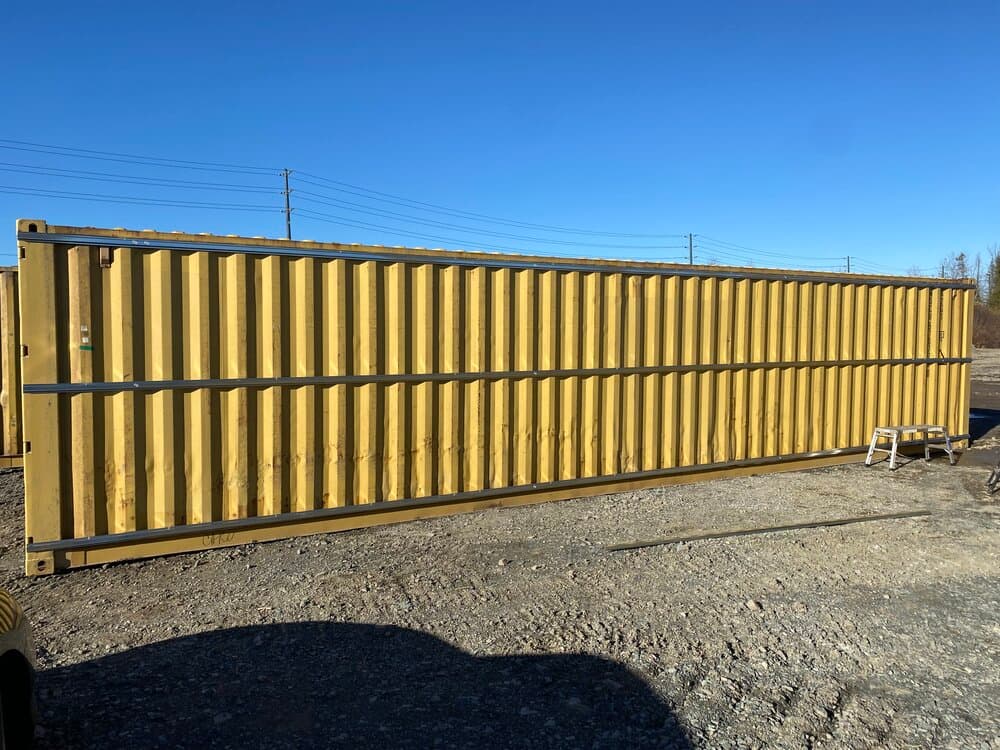 Outdoor container sign Ottawa industrial site