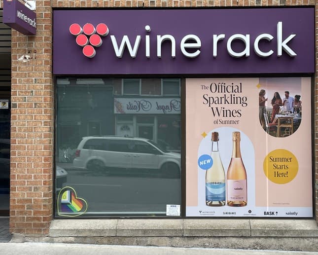 Wine Rack – Multi-location signage