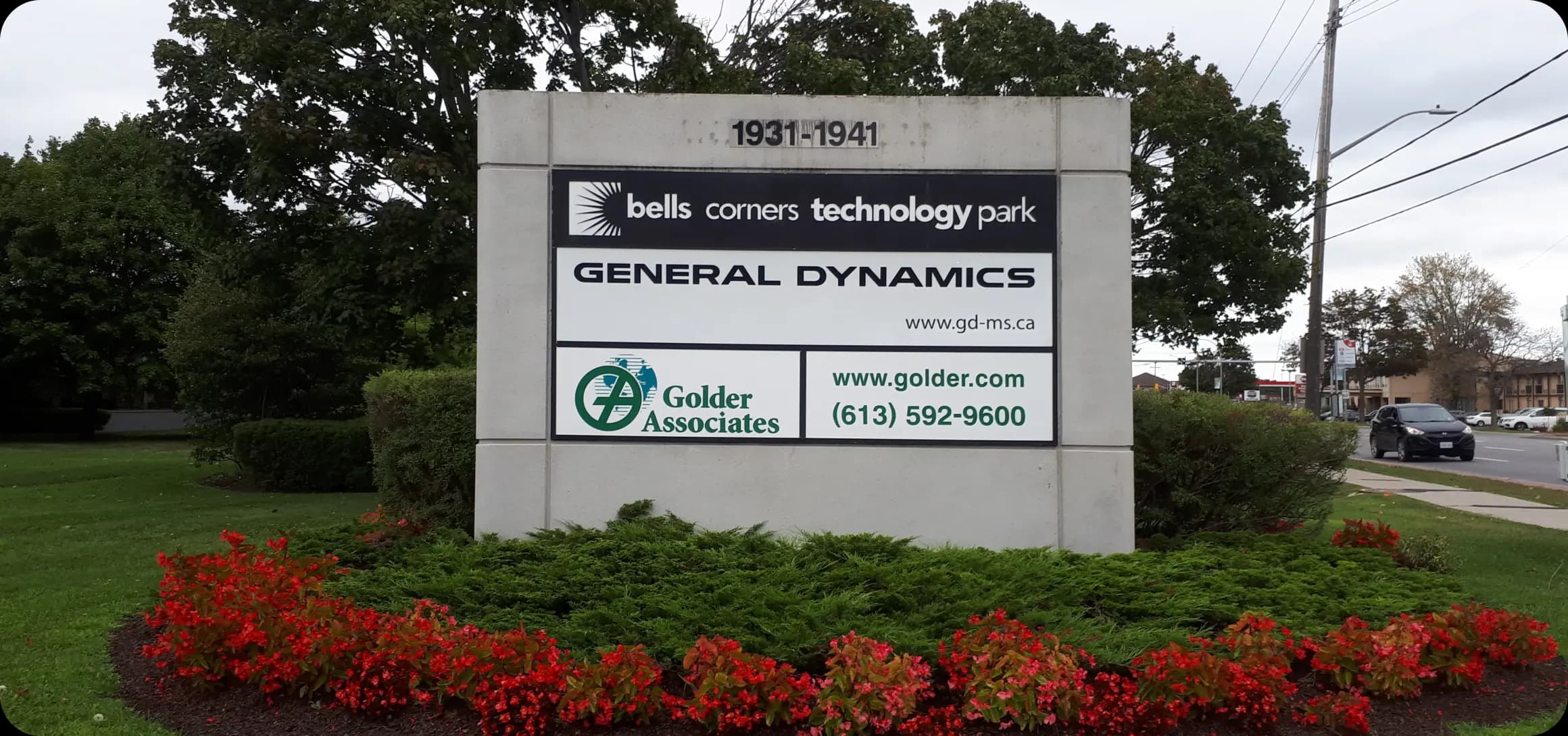 Multi-tenant directory sign Ottawa commercial