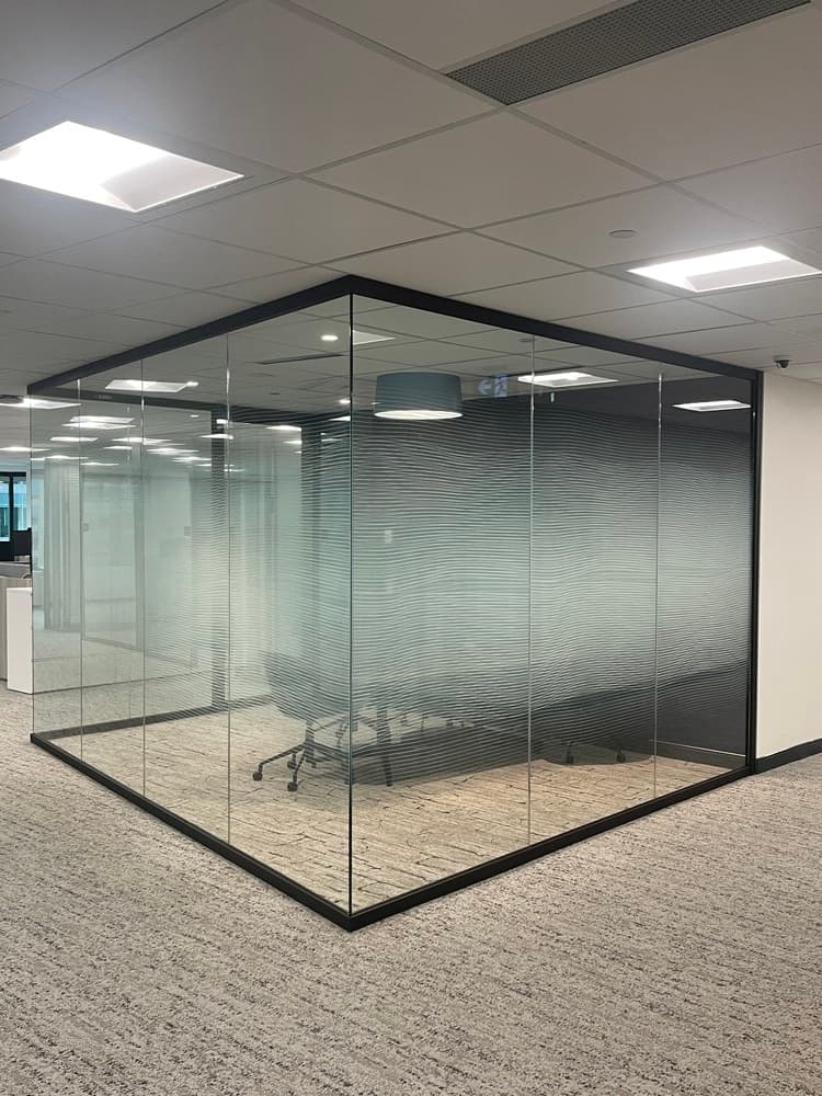 Glass conference room privacy film Ottawa