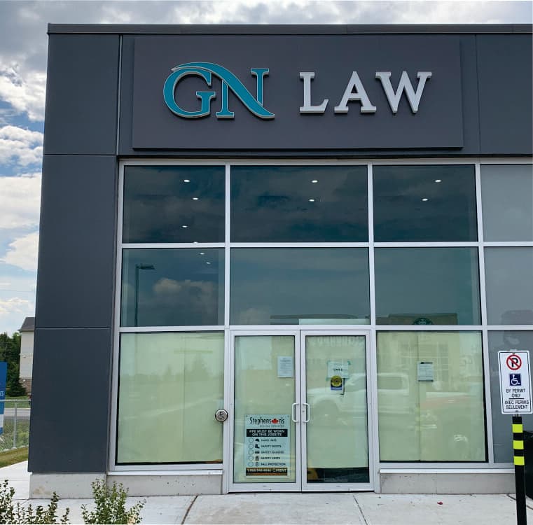 Professional services channel letter sign