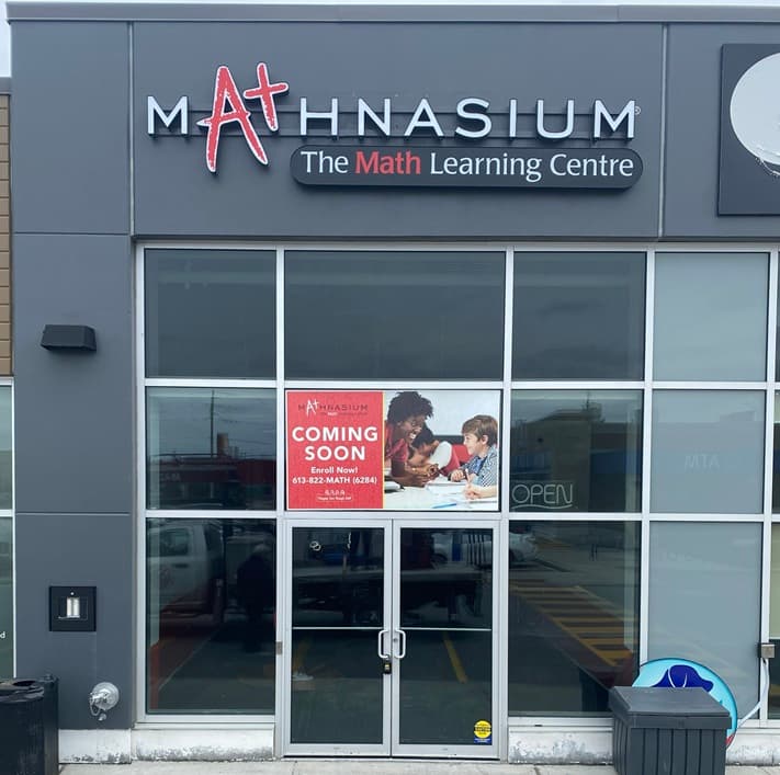 Franchise storefront sign commercial